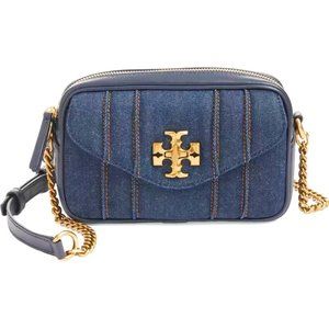 TORY BURCH Mini Kira Denim Camera Bag